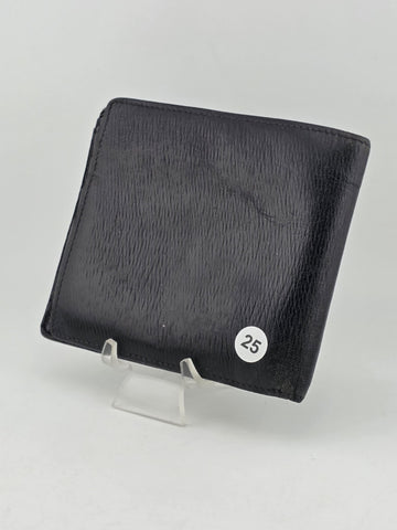 Vintage ST. DUPONT PARIS Soft Black Leather Bifold Wallet Rare 5” Long. 6 Slots