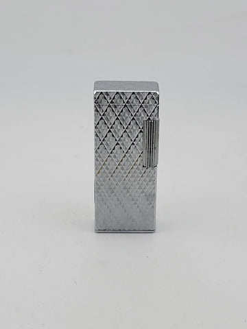 Rare OOK Kreisler KS1 Lighter Silver Toned Diamond Pattern. Japan. Untested.