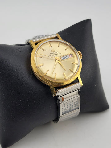 Vintage CIMEQA Agromatic 25 Men’s Watch. Gold Tone, Manual Movement SWISS. Works