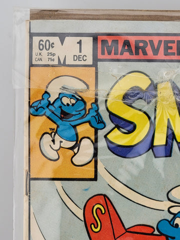 Vintage Original Smurfs #1 Dec 1982 Marvel Comic Books. Ungraded.