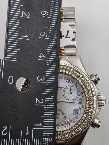 Technomarine Technomillennium Chronograph Diamond Bezel Quartz Watch SW6692.