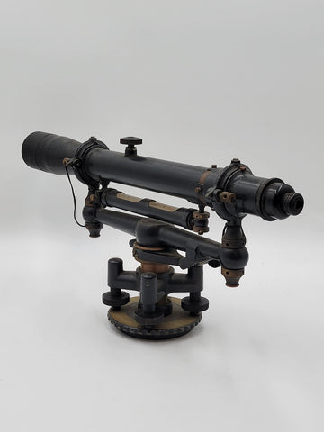 Vintage 1950's W&L.E. Gurley Transit Model Surveying Equipment w original case