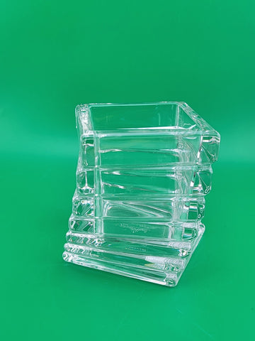 Vtg ROSENTHAL Studio-Linie Crystal Turnus Geometric Vase/Candle Holder Germany