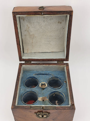ULTRA RARE ANTIQUE FRENCH LOUIS XV, 18TH CENTURY PERFUME BOX - CAVE À PARFUM