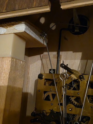 Vintage Birds Nest Cuckoo Clock by August Schwer Regula 1-day Movement. Read.