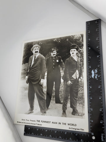 Lot Of 6 Rare Antique Press Release Charlie Chaplin 8x10 Photos, Originals