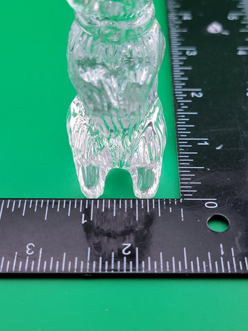 Vintage Collectible Waterford Crystal Scottish Terrier Dog Figurine 3.5". Read.