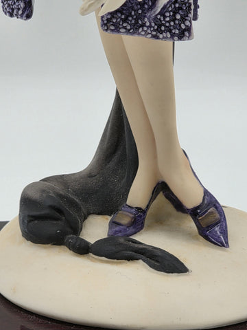 Giuseppe Armani Lady W Fan Figurine Ltd Edition #387C. 739/5000. Exclusive. Read