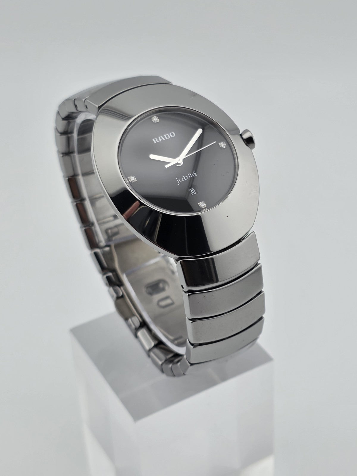 New High Tech Ceramic Titanium Rado Ovation Jubile Watch Ref 152.0493.3