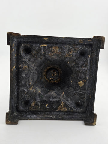 Ultra Rare 19th Century Egyptian Revival Gilt Bronze Sphinx Candlestick Holders