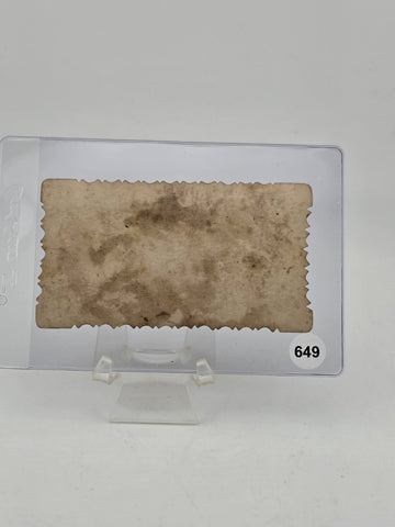 1880s-1890s Grover Cleveland 22nd & 24th U.S. President Decorative Calling Card