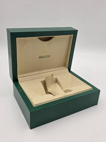 Vintage Rolex 39139.04 Oyster M Green Watch Presentation Box Genuine Swiss
