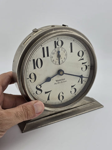 Antique 1927  Westclox  Big Ben Deluxe Alarm Clock Stock Market Crash Special VG