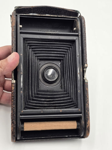 Antique 1902 Kodak No. 3 Folding Pocket Model E-2 Camera FPK Automatic Bellows