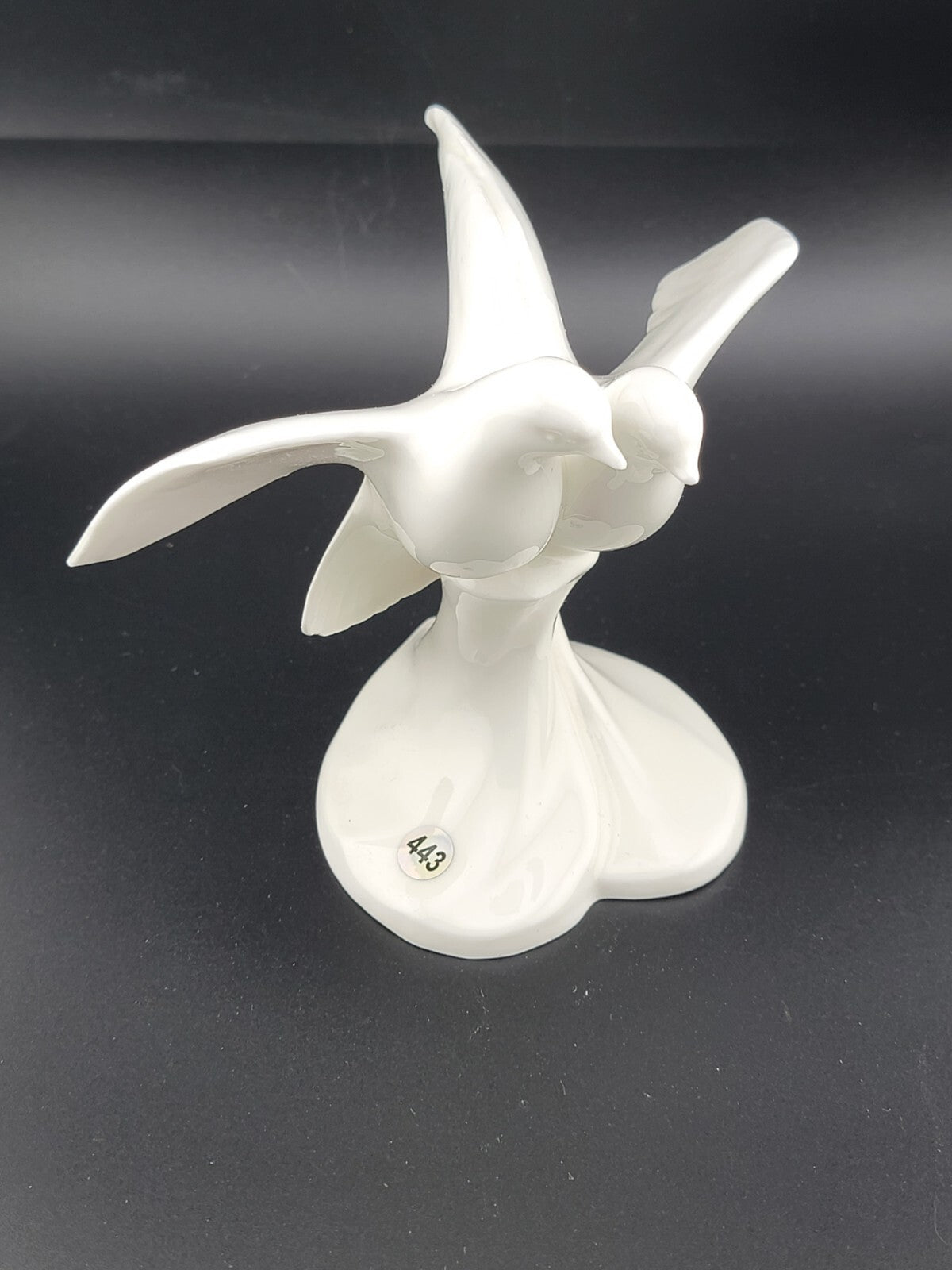 Vintage Royal Doulton white glazed porcelain Always & Forever 5&1/2 inch statue