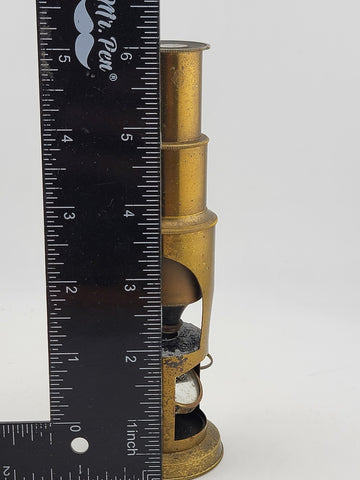 Extremely Rare Scientific Device. Naturalist Field Microscope. Late 19th Century