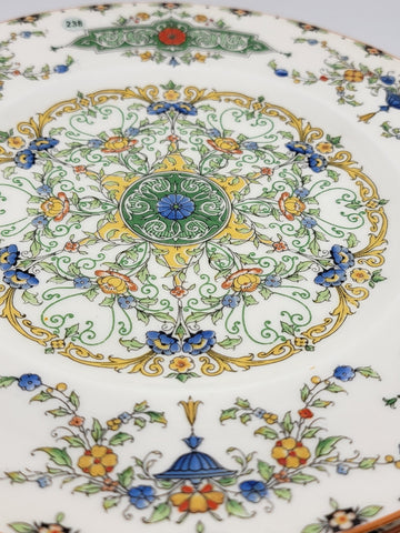 Vintage Royal Worcester “Canopic” Porcelain Plates 10.5". Hand Painted.