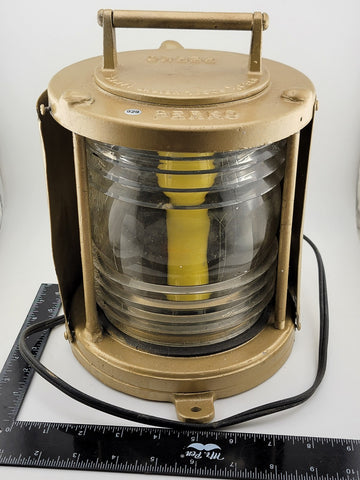 Rare Vintage Original Perko USCG Ships Masthead Light W New Cable. Works.