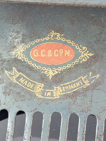 RARE LARGE ANTIQUE 1890'S MAGIC LANTERN, MODEL 386, GEORG CARETTE, GERMANY.