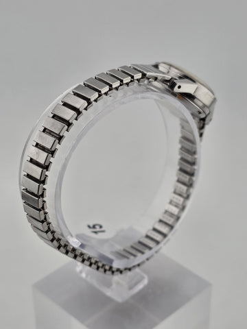 Vintage Girard Perregaux Gyromatic Silver Plated Ladies Watch. Excellent Cond.