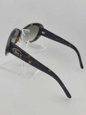 Vintage Ladies GUCCI GG2933/S 086DA 58□13 130 Side Logo Sunglasses Brown W Case