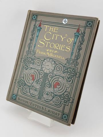 Rare 19th C One Of A Kind "The city of Stories 1897. Frank M. Bicknell.