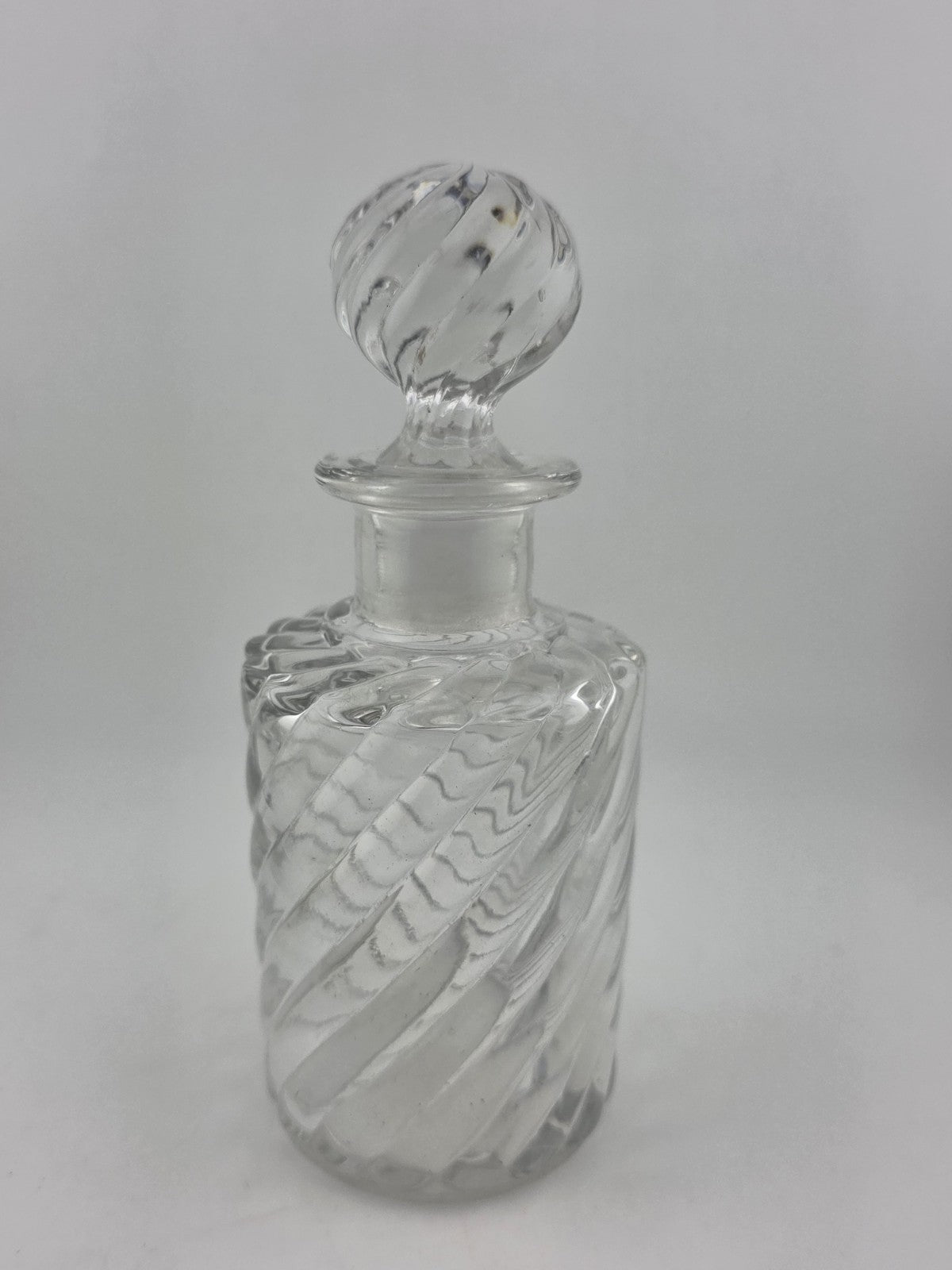 Vintage Baccarat Bambous / Swirl Bamboo Perfume Bottle