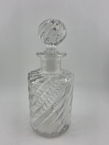 Vintage Baccarat Bambous / Swirl Bamboo Perfume Bottle