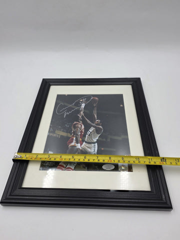 Cedric Maxwell Signed 8x10 Photo Framed Auto JSA Witnessed Celtics #31 NBA