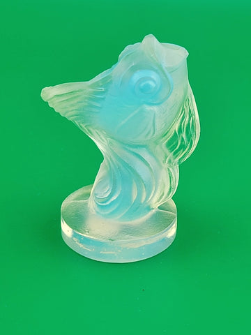 Set Of 3 SABINO Poisson Capelan Fish Opalescent Glass Art Deco Stamped Koi Fish