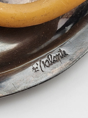 Rare Exceptional 18th c. GEORGIAN WAX JACK FOR SEALING DOCUMENTS & SIGNET RINGS