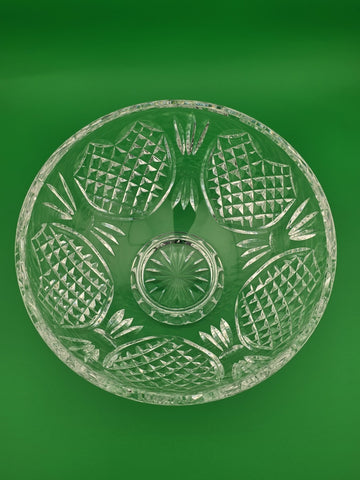 Waterford Crystal Wedding Heirloom 8" Footed Bowl - New  no box-Made in Ireland