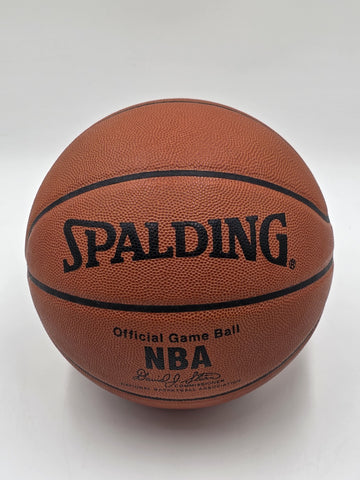 100% Original Hakeem Olajuwon Autographed Spalding Official  NBA Basketball.
