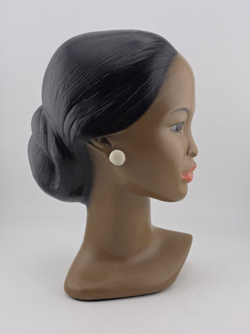 Vintage Marwal Hawaiian Polynesian Hula Girl Bust Chalkware 8" tall
