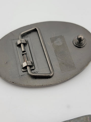 Lot Of 4 Vintage Collectible Belt Buckles. Remington, J. Deer, Makita, Eagle.
