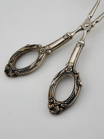 ORNATE STERLING SILVER HANDLE PASTRY  SERVER (MADE IN GERMANY)
