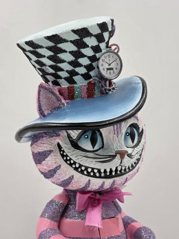 Kurt S. Adler HA0573 Hollywood Cheshire Cat Nutcracker, Multi-Colored, 15"