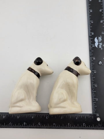 Vintage RCA Victor Dog Nipper Salt and Pepper Shakers "His Master’s Voice"