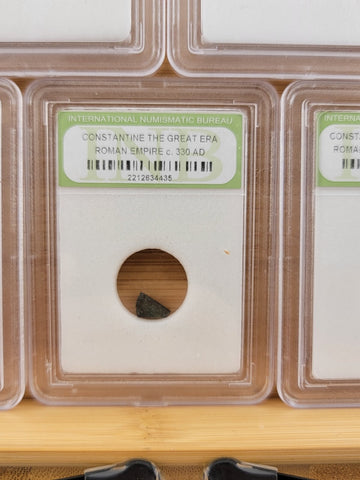 5 Constantine the Great Era Roman Empire 330 AD Fragment Coins INB Certified