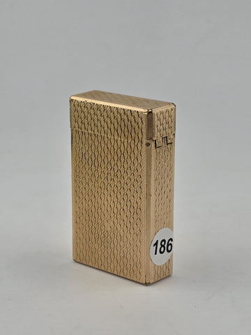 Vintage Collectible Authentic St Dupont France Gold Plated Ligne 1 Lighter.