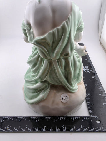 Antique Herend Porcelain Figurine Motherhood Mother & Child Breastfeeding. VG.