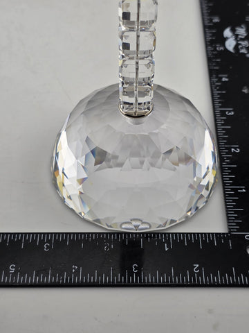 Swarovski Crystal The Cross of Light Clear Religious Decor #285865 Mint Cond.