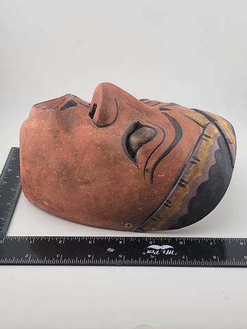 Antique Balinese Carved Wooden Dance Mask. beautiful collection & display piece