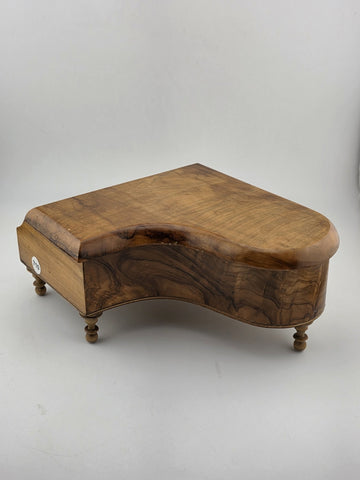 Vintage Reuge, Switzerland Wooden Grand Piano Music Box, Dr.  Schiwago. Works.