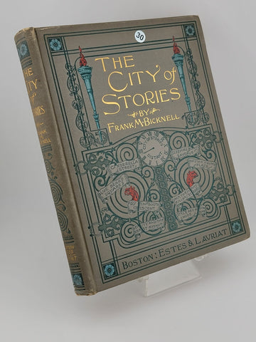 Rare 19th C One Of A Kind "The city of Stories 1897. Frank M. Bicknell.