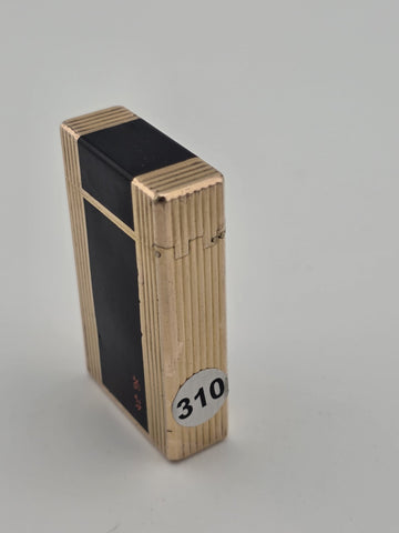Vintage Authentic St Dupont Laque De Chine France Gold Plated Ligne 1 Lighter