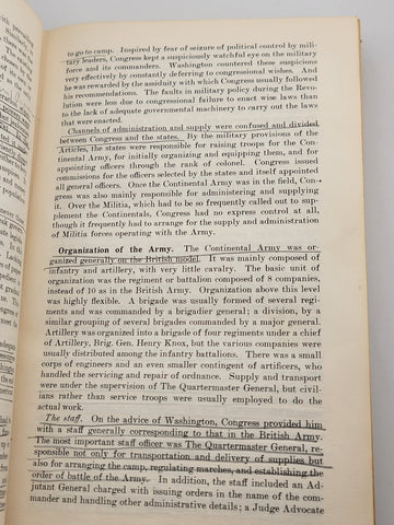 American Military History 1607-1953 ROTCM 145-20 hardcover July 1956 Army ROTC