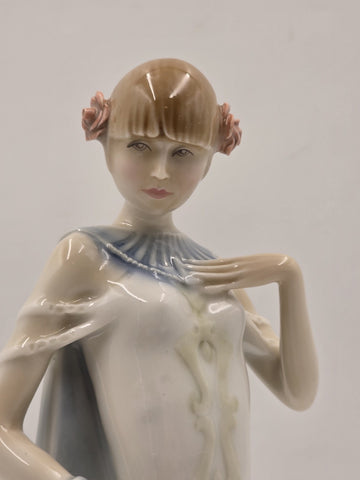 Reflections Royal Doulton Debut HN3046 Porcelain Figurine 1985. Hand Signed.
