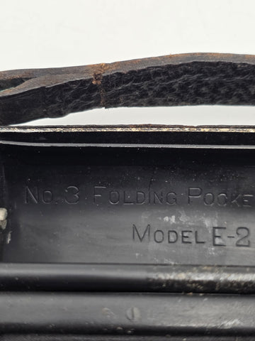Antique 1902 Kodak No. 3 Folding Pocket Model E-2 Camera FPK Automatic Bellows