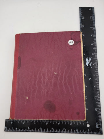 Rare OOAK Handwritten 1947 European Travel Memoir W Photos  Post WWII Era French